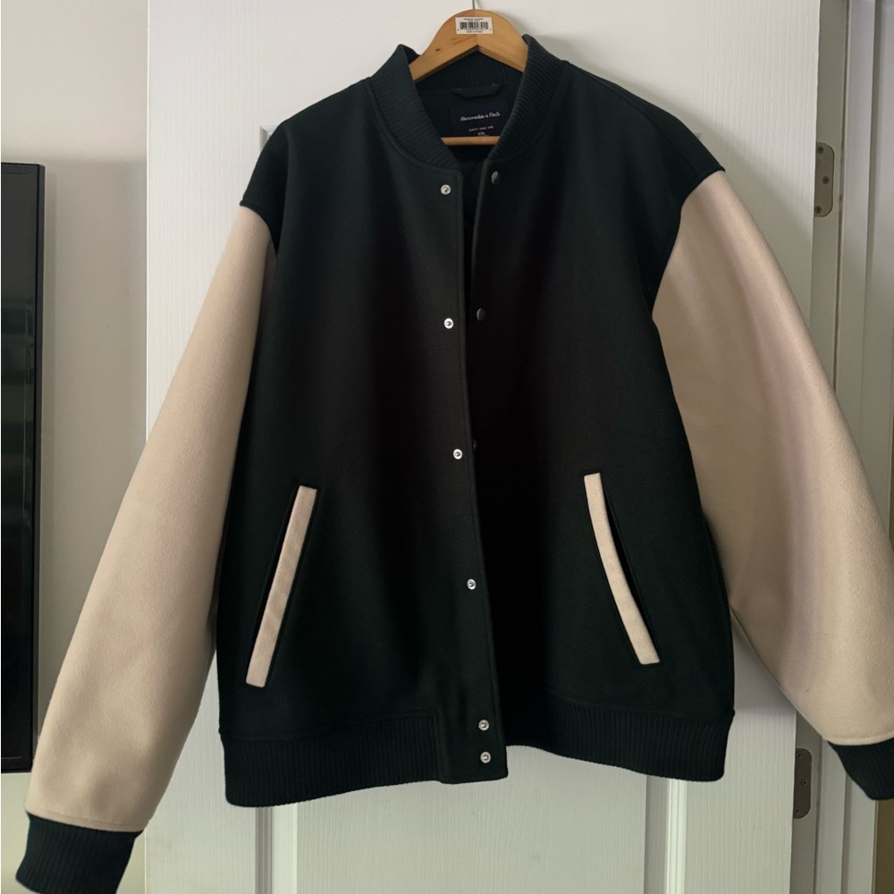 Abercrombie & Fitch Varsity Bomber Jacket